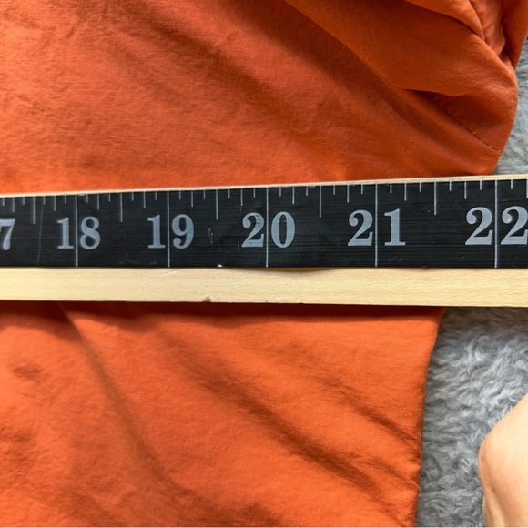 Eileen Fisher Vibrant Orange Windbreaker women’s small petite - Picture 7 of 15